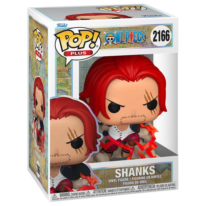 Funko Pop! Plus One Piece Shanks Figurine en Vinyle