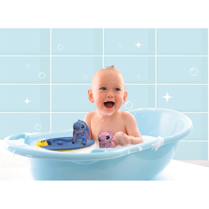 Clementoni Coffret Surfeur Stitch/Angel - Jouet de bain
