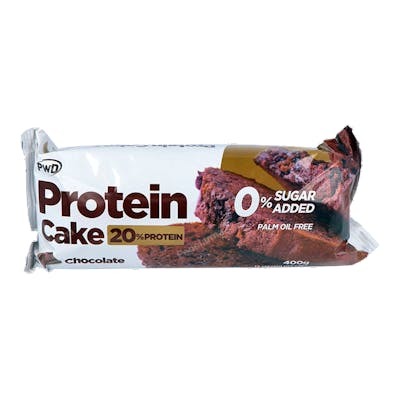 PWD Nutrition Protein Cake Chocolat 400 g - Gâteau protéiné sans sucre ajouté, riche en fibres, 20 % protéines PWD Nutrition Protein Cake Chocolat 400 g - Gâteau protéiné sans sucre ajouté, riche en fibres, 20 % protéines
