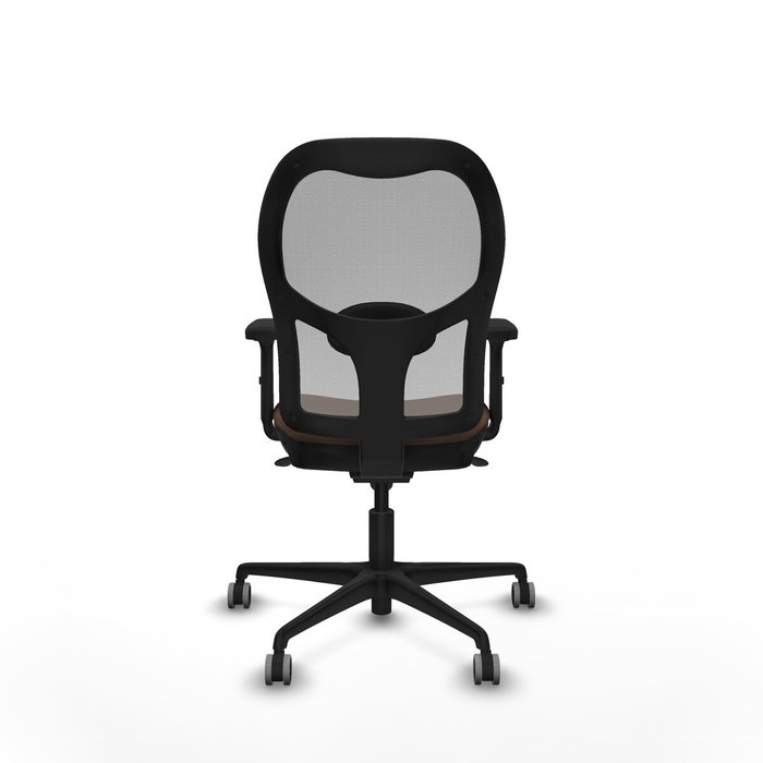 Piqueras y Crespo Chaise de Bureau 2D036G0 Gris Brun foncé