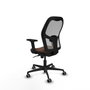 Piqueras y Crespo Chaise de Bureau 2D036G0 Gris Brun foncé