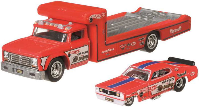 Mattel Hot Wheels - Camion de transport d'équipe - Modèles assortis - Jouet pour enfant dès 3 ans