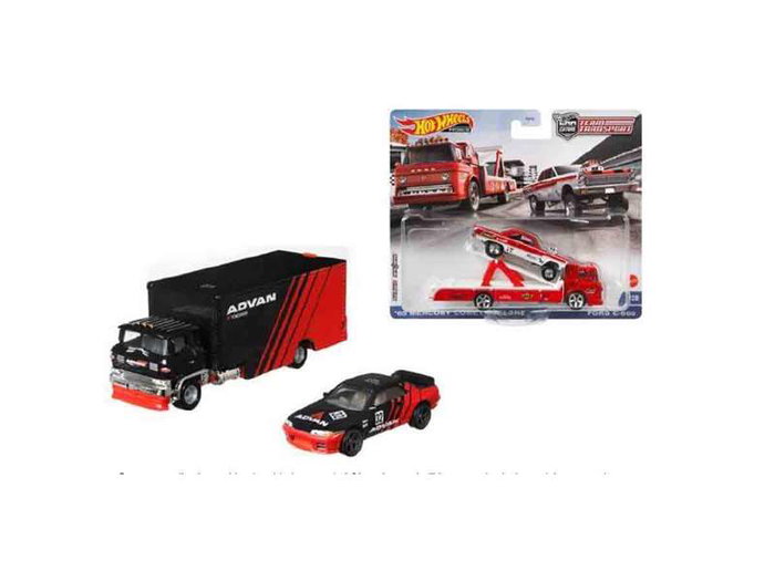 Mattel Hot Wheels - Camion de transport d'équipe - Modèles assortis - Jouet pour enfant dès 3 ans