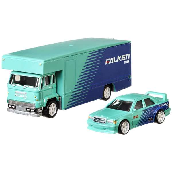 Mattel Hot Wheels - Camion de transport d'équipe - Modèles assortis - Jouet pour enfant dès 3 ans