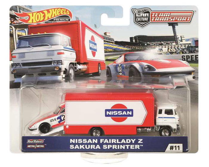 Mattel Hot Wheels - Camion de transport d'équipe - Modèles assortis - Jouet pour enfant dès 3 ans