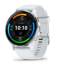 Garmin Venu 3 Montre connectée GPS - Blanc - Réf. 010-02784-00