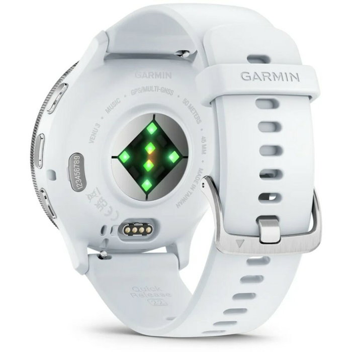 Garmin Venu 3 - Montre connectée GPS - Blanc