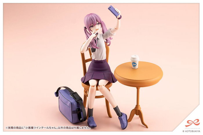 Sousai Shojo Teien figurine Plastic Model Kit 1/10 Little Devil Twin Tails 15 cm