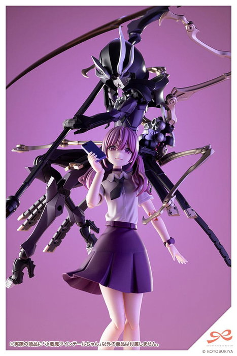 Sousai Shojo Teien figurine Plastic Model Kit 1/10 Little Devil Twin Tails 15 cm