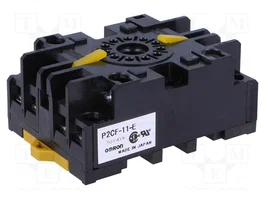 OMRON Support pour relais avec 11 broches et socket rond