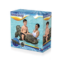 Bestway 41478 Figurine Gonflable Crocodile avec Poignées 193x94 cm +3 Ans Plage et Piscine