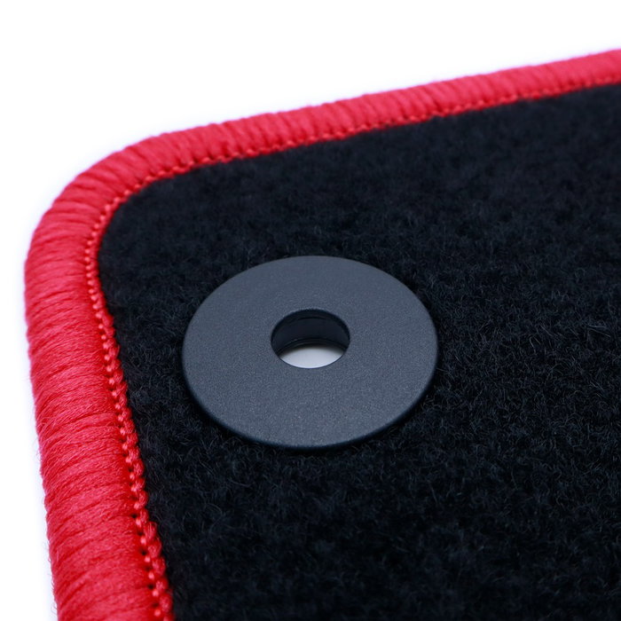 OCC Design OCCKI0034RD Tapis Sur Mesure Audi A5 F5 Cabrio (2017-AUJOURD'HUI) 5 Pz Rouge