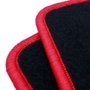 OCC Design OCCKI0034RD Tapis Sur Mesure Audi A5 F5 Cabrio (2017-AUJOURD'HUI) 5 Pz Rouge