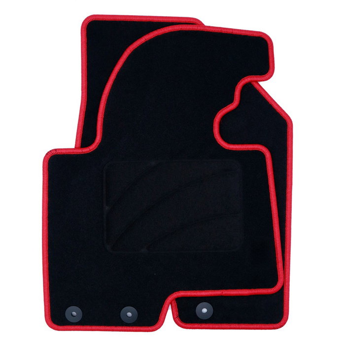 OCC Design OCCKI0034RD Tapis Sur Mesure Audi A5 F5 Cabrio (2017-AUJOURD'HUI) 5 Pz Rouge