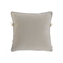 Coussin Home ESPRIT Blanc Noir Boho 45 x 8 x 45 cm