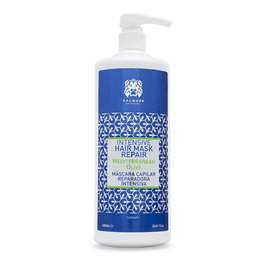 Valquer Masque Capillaire R. Intensiva 1000 - Régénérant à l'Olive Méditerranéen pour Cheveux Abîmés, 96% d'Ingrédients Naturels, Sans Sulfates, Végan