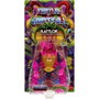 MATTEL - Masters of the Universe Turtles of Grayskull - Figure articulée Rattlor à tête de crâne - 14 cm avec 16 points d'articulation et son de cascabel