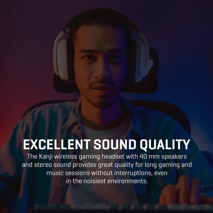 Microphone Krom NXKROMKANJIWH Blanc