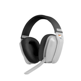Krom NXKROMKANJIWH Casque Gaming KANJI Sans Fil Blanc - Bluetooth/2.4GHz/USB
