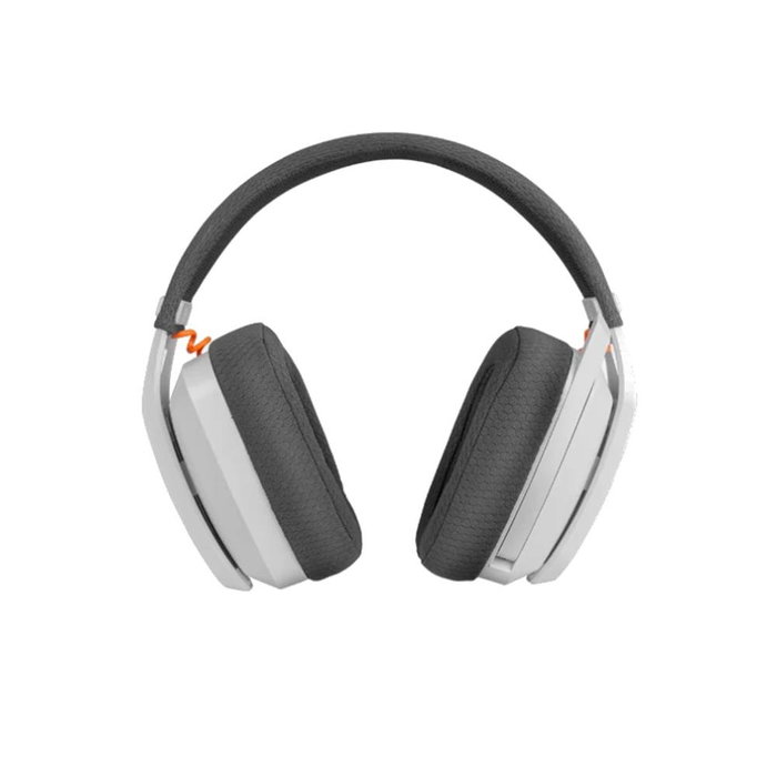 Krom NXKROMKANJIWH Casque Gaming KANJI Sans Fil Blanc - Bluetooth/2.4GHz/USB