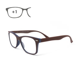 EL CHARRO Lunettes de lecture Illinois rouges +1,0