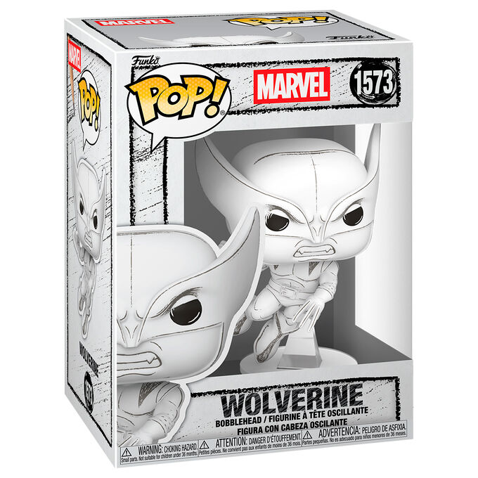 Funko Marvel POP! Vinyl Sketched Wolverine Funko Marvel POP! Vinyl Sketched Wolverine