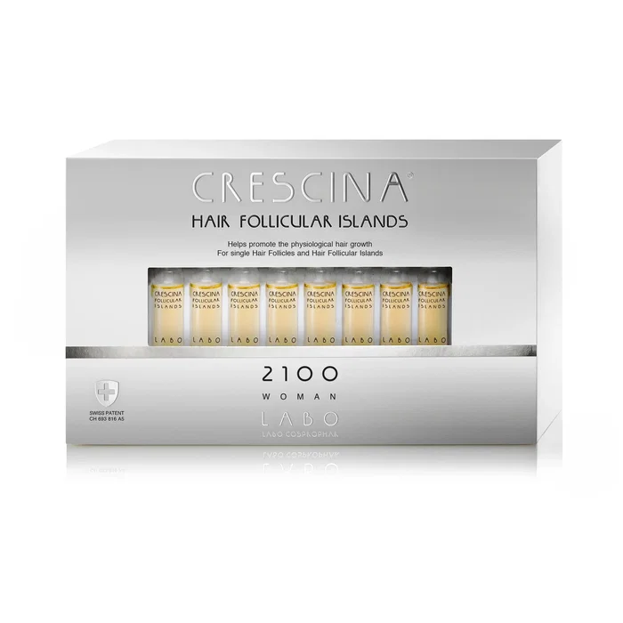 Labo Crescina Follicular Islands 2100 - Ensemble de 20 ampoules de sérum pour la croissance capillaire Labo Crescina Follicular Islands 2100 - Ensemble de 20 ampoules de sérum pour la croissance capillaire