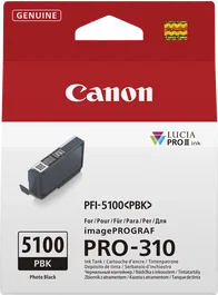 Canon 6952C001 Cartouche d'encre PFI-5100pbk Noir Photo 14ml