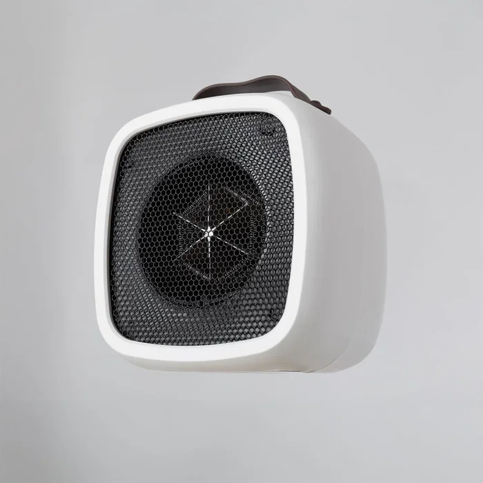 Chaufferette PTC + Ventilateur 500W Blanc