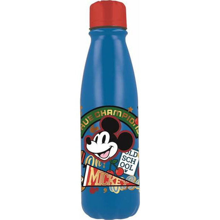 Stor Mickey Mouse True Champions Bouteille d'eau en Aluminium 600 ml Bleu Stor Mickey Mouse True Champions Bouteille d'eau en Aluminium 600 ml Bleu