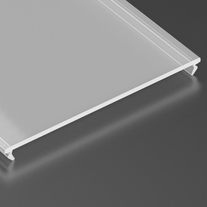 Diffuseur SUPERWIDE PMMA pour profils LARGO,inLARGO 2,02 m - Transparente Diffuseur SUPERWIDE PMMA pour profils LARGO,inLARGO 2,02 m - Transparente