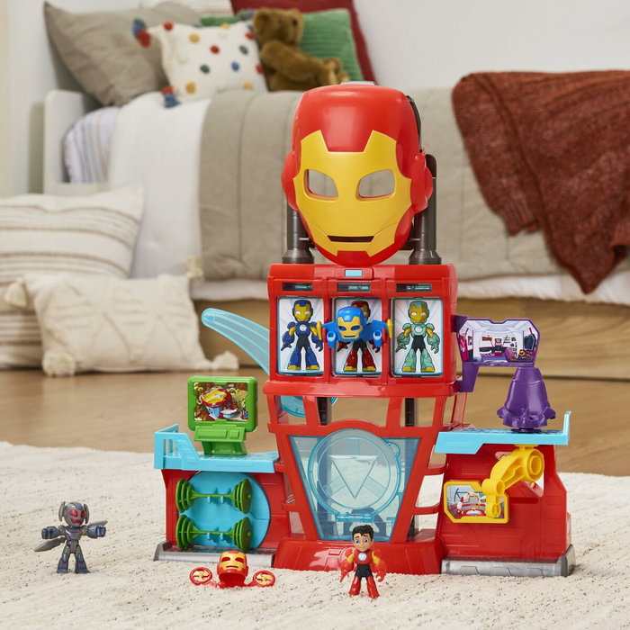 Hasbro Playset QG d'Iron Man Marvel Iron Man and His Awesome Friends