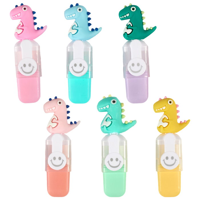 The Concept Factory 6 MINI ROTULADORES FUNNY KAWAI