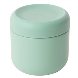 Berghoff 3950132 Récipient alimentaire isotherme en acier inoxydable 0,35 L vert - Grande ouverture, maintient au chaud ou au froid 6 heures