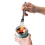 Berghoff 3950132 Récipient alimentaire isotherme en acier inoxydable 0,35 L vert - Grande ouverture, maintient au chaud ou au froid 6 heures