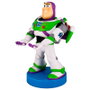EXQUISITE GAMING - Support chargeur figurine Buzz Lightyear Toy Story Disney 20 cm - Pour manettes PS5 DualSense, Xbox Series S/X et smartphones