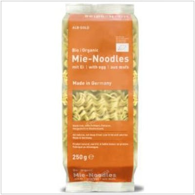 ALB-GOLD Noodles aux Œufs 250g Bio - Pâtes aux Œufs Biologiques ALB-GOLD Noodles aux Œufs 250g Bio - Pâtes aux Œufs Biologiques