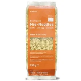 ALB-GOLD Noodles aux Œufs 250g Bio - Pâtes aux Œufs Biologiques