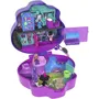 Polly Pocket Coffret Monster High 3 Mini-Figurines & 10 Accessoires - Draculaura, Clawdeen Wolf, Frankie Stein HVV58