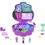 Polly Pocket Coffret Monster High avec 3 mini-figurines et 10 accessoires HVV58