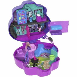 Polly Pocket Coffret Monster High avec 3 mini-figurines et 10 accessoires HVV58