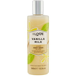 I Love Signature Collection Gel Douche Lait Vanillé 360 ml