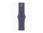 Apple Watch Series 11 GPS + Cellular - Aluminium Argenté - Bracelet Sport Niebla Púrpura - 42 mm