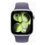 Apple Watch Series 11 GPS + Cellular - Aluminium Argenté - Bracelet Sport Niebla Púrpura - 42 mm