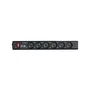 Eaton PS6D Multiprise Parafoudre 6 Prises DIN Européennes Noir