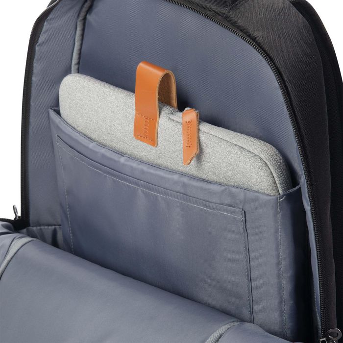 Dicota Skin Urban - Housse en néoprene polyester recyclé, grise, pour MacBook 14" - Protection ajustée avec intérieur doux et boucle pratique