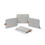 Dicota Skin Urban - Housse en néoprene polyester recyclé, grise, pour MacBook 14" - Protection ajustée avec intérieur doux et boucle pratique