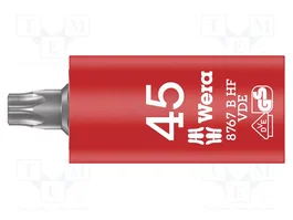 WERA Douille Torx® TX45 isolée 3/8 po 55mm