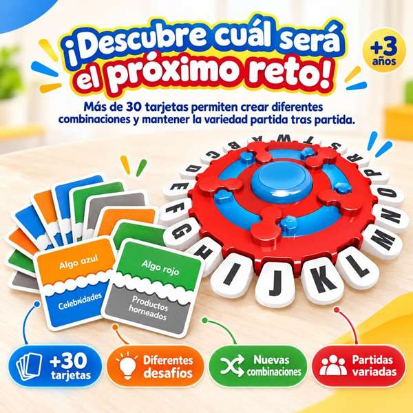 Jugatoys - enfamilia Juego Palabras Rápidas
