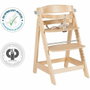 Roba Sit Up Click & Fun - Chaise haute évolutive en bois naturel